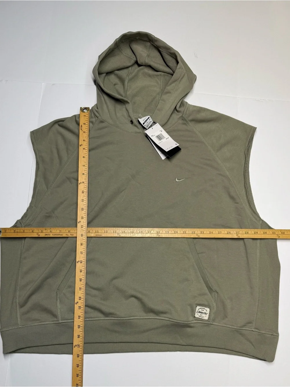 Nike Dri-FIT Standard Issue Sleeveless Hoodie  IF2795-320 Men’s 3XL LooseFit NWT